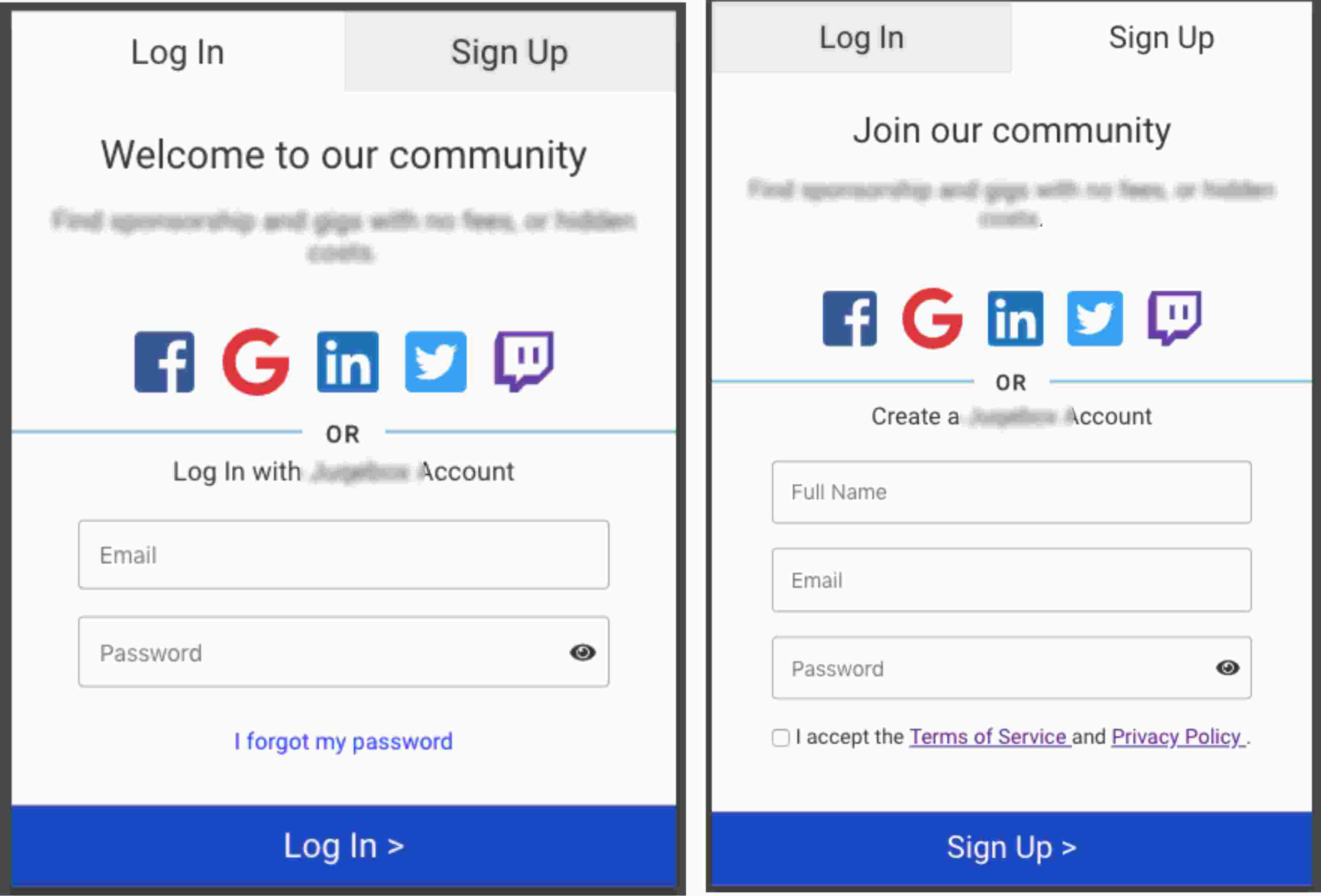 Multi-Provider Social Auth & Email System screenshot